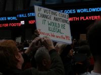 Occupy Wall Street Goes Times Square. Foto: Liisa Kaljula
